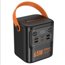 Батарея універсальна HOCO 8000mAh Pro Tough PD/65W Black (J152 / 714982) Батарея універсальна HOCO 8000mAh Pro Tough PD/65W Black (J152 / 714982) - Фото