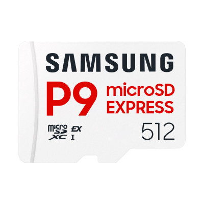 Карта памяти Samsung 512GB microSDXC class 10 UHS-I U3 V30 P9 Express (MB-MK512T/WW)