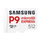 Карта памяти Samsung 512GB microSDXC class 10 UHS-I U3 V30 P9 Express (MB-MK512T/WW)