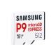 Карта памяти Samsung 512GB microSDXC class 10 UHS-I U3 V30 P9 Express (MB-MK512T/WW)