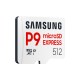 Карта памяти Samsung 512GB microSDXC class 10 UHS-I U3 V30 P9 Express (MB-MK512T/WW)