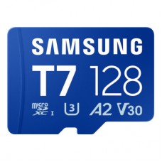 Карта памяти Samsung 128GB microSDXC class 10 UHS-I U3 V30 A2 T7 (MB-MB128T/WW)