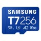 Карта памяти Samsung 256GB microSDXC class 10 UHS-I U3 V30 A2 T7 (MB-MB256T/WW)