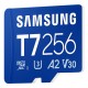 Карта памяти Samsung 256GB microSDXC class 10 UHS-I U3 V30 A2 T7 (MB-MB256T/WW)