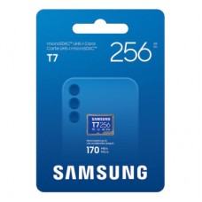 Картка пам'яті Samsung 256 GB microSDXC class 10 UHS-I U3 V30 A2 T7 (MB-MB256T/WW) - Фото