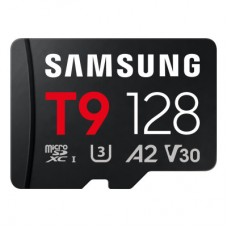 Карта памяти Samsung 128GB microSDXC class 10 UHS-I U3 V30 A2 T9 (MB-MH128T/WW)
