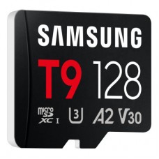 Карта памяти Samsung 128GB microSDXC class 10 UHS-I U3 V30 A2 T9 (MB-MH128T/WW) - Фото