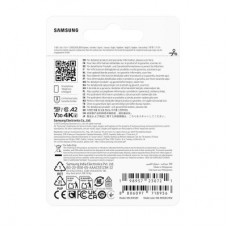 Карта памяти Samsung 128GB microSDXC class 10 UHS-I U3 V30 A2 T9 (MB-MH128T/WW) - Фото