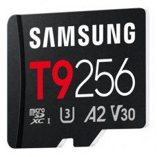 Карта памяти Samsung 256GB microSDXC class 10 UHS-I U3 V30 A2 T9 (MB-MH256T/WW) - Фото