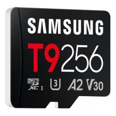 Карта памяти Samsung 256GB microSDXC class 10 UHS-I U3 V30 A2 T9 (MB-MH256T/WW) - Фото