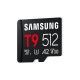 Карта памяти Samsung 512GB microSDXC class 10 UHS-I U3 V30 A2 T9 (MB-MH512T/WW)