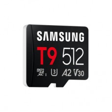 Карта памяти Samsung 512GB microSDXC class 10 UHS-I U3 V30 A2 T9 (MB-MH512T/WW) - Фото