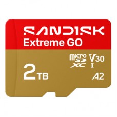 Карта памяти SanDisk 2TB microSDXC class 10 UHS-I Extreme GO (SDSQXGN-2T00-GN6MN)