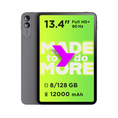 Планшет Pixus BigTab 13.4" 8/128 GB LTE, gray (4897058532647)