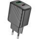 Зарядний пристрій HOCO CS23A 1xUSB-C PD30W + 1xUSB QC3.0 black (6942007609944) Зарядний пристрій HOCO CS23A 1xUSB-C PD30W + 1xUSB QC3.0 black (6942007609944)
