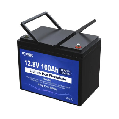 Батарея LiFePo4 Eco-Worthy 12,8V 100Ah, (50/100A) (DC HOUSE-12100)