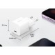 Зарядное устройство Belkin USB-C PD25W PD3.1 + cable USB-C to USB-C 1.0m white (WCA012KQ1MWH-B6)