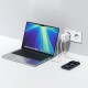 Зарядное устройство Belkin 2xUSB-C 67W GaN PD3.2 PPS + built-in cable USB-C 1.0m white (WCH022KQWH)