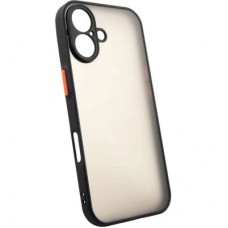 Чохол для мобільного телефона Dengos Matte iPhone 17 Black (DG-TPU-MATT-170) - Фото