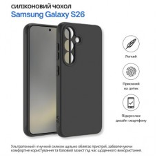 Чехол для мобильного телефона BeCover silicone Samsung Galaxy S26 SM-S942 Black (714876) Чехол для мобильного телефона BeCover silicone Samsung Galaxy S26 SM-S942 Black (714876) - Фото