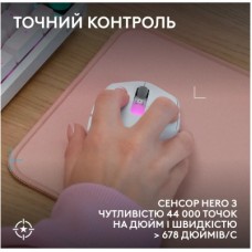 Мышка Logitech G305 X Superlight Wireless White (910-007747) - Фото