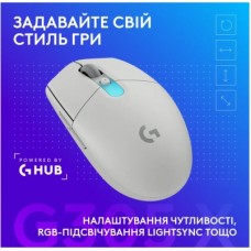 Мышка Logitech G305 X Superlight Wireless White (910-007747) - Фото