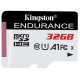 Карта памяти Kingston 32GB microSD class 10 UHS-I U1 A1 High Endurance (SDCE/32GB)