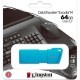 USB флеш накопитель Kingston 64GB DataTraveler Exodia M USB 3.2 Gen1 Aqua Blue (KC-U2L64-7LB) USB флеш накопитель Kingston 64GB DataTraveler Exodia M USB 3.2 Gen1 Aqua Blue (KC-U2L64-7LB)