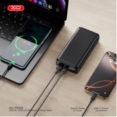 Батарея универсальная XO 20000mAh, 22.5W, black (XO-PB309-BK) - Фото