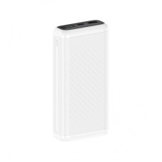 Батарея универсальная XO 20000mAh, 22.5W, white (XO-PB309-WH) - Фото