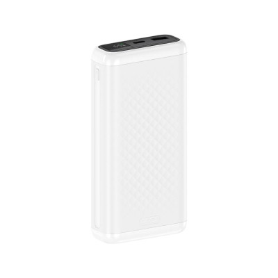 Батарея универсальная XO 20000mAh, 22.5W, white (XO-PB309-WH)