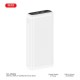 Батарея универсальная XO 20000mAh, 22.5W, white (XO-PB309-WH) Батарея универсальная XO 20000mAh, 22.5W, white (XO-PB309-WH)