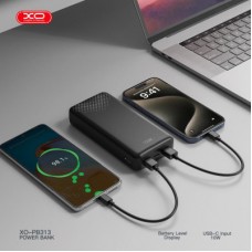 Батарея универсальная XO 20000mAh, 10.5W, black (XO-PB313-BK) - Фото