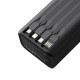 Батарея универсальная XO 30000mAh, PD/20W, QC/22,5W, Lamp, black (XO-PR285) Батарея универсальная XO 30000mAh, PD/20W, QC/22,5W, Lamp, black (XO-PR285)