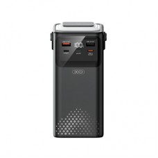 Батарея универсальная XO 80000mAh, PD/20W, QC/22,5W, Lamp, black (XO-PR287-BK) - Фото