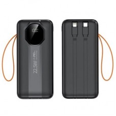 Батарея универсальная XoKo 30000mAh, 22,5W, PD, QC, black (WK-CK-018) - Фото