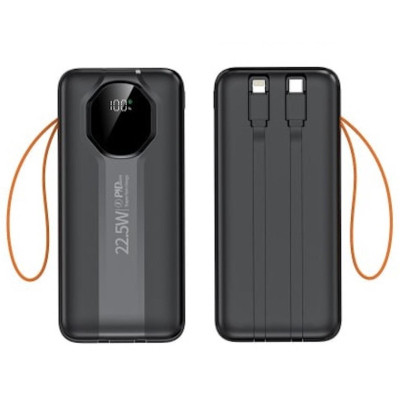Батарея универсальная XoKo 30000mAh, 22,5W, PD, QC, black (WK-CK-018)