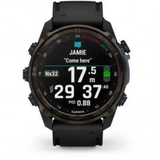 Смарт-годинник Garmin Descent Mk3i 51 mm Cbn Gry DLC Ti/Blk Dive Cmptr, EURC,EMEA,GPS смарт-годинник (010-02752-16) Смарт-годинник Garmin Descent Mk3i 51 mm Cbn Gry DLC Ti/Blk Dive Cmptr, EURC,EMEA,GPS смарт-годинник (010-02752-16) - Фото