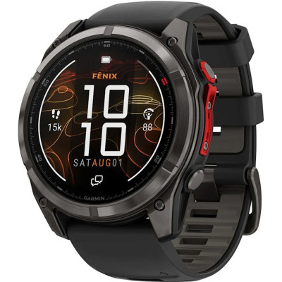 Смарт-часы Garmin fenix 8, MicroLED, GPS смарт-годинник (010-03380-05)