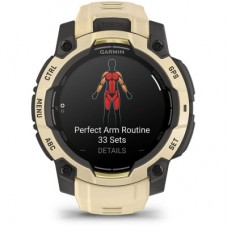 Смарт-часы Garmin Instinct 3, 45mm, AMOLED, Citrine/Gray with Citrine Band, GPS смарт-годинник (010-02936-02) Смарт-часы Garmin Instinct 3, 45mm, AMOLED, Citrine/Gray with Citrine Band, GPS смарт-годинник (010-02936-02) - Фото
