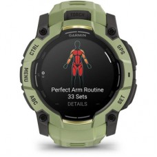 Смарт-годинник Garmin Instinct 3, 50 mm, AMOLED, Fern Green/Gray, Fern Green Band, GPS смарт-годинник (010-03020-02) Смарт-годинник Garmin Instinct 3, 50 mm, AMOLED, Fern Green/Gray, Fern Green Band, GPS смарт-годинник (010-03020-02) - Фото