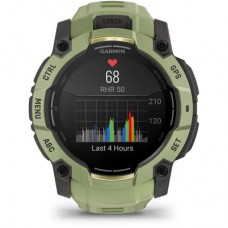 Смарт-годинник Garmin Instinct 3, 50 mm, AMOLED, Fern Green/Gray, Fern Green Band, GPS смарт-годинник (010-03020-02) Смарт-годинник Garmin Instinct 3, 50 mm, AMOLED, Fern Green/Gray, Fern Green Band, GPS смарт-годинник (010-03020-02) - Фото