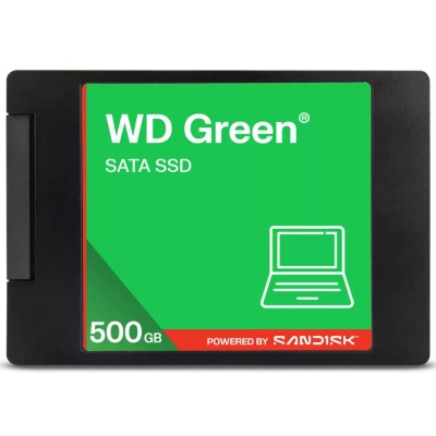 Накопичувач SSD 2.5" 500 GB GREEN WD (WDS500G5G0A-00CPT0)
