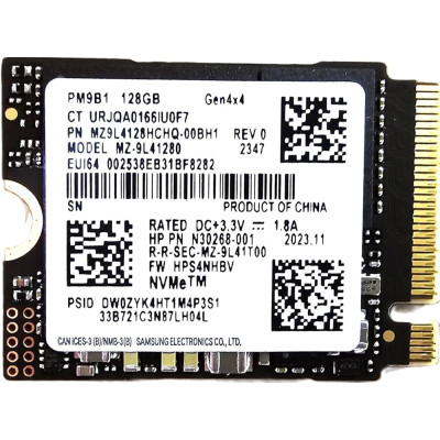Накопичувач SSD M.2 2230 128 GB Samsung (MZ9L4128HCHQ-00BH1)