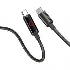 Дата кабель USB-C to Lightning 1.0m PD30W black ColorWay (CW-CBPDCL103-BK) - Фото