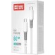 Дата кабель USB-C to USB-C 1.0m 3A PD60W liquid silicone white ColorWay (CW-CBPDCC093-WT) Дата кабель USB-C to USB-C 1.0m 3A PD60W liquid silicone white ColorWay (CW-CBPDCC093-WT)