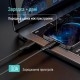 Дата кабель USB 2.0 AM to Lightning 2.0m 3A textured PVC black ColorWay (CW-CBUL095-BK)