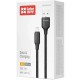 Дата кабель USB 2.0 AM to Lightning 2.0m 3A TPE embossed black ColorWay (CW-CBUL102-BK) Дата кабель USB 2.0 AM to Lightning 2.0m 3A TPE embossed black ColorWay (CW-CBUL102-BK)