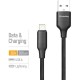 Дата кабель USB 2.0 AM to Lightning 2.0m 3A TPE embossed black ColorWay (CW-CBUL102-BK) Дата кабель USB 2.0 AM to Lightning 2.0m 3A TPE embossed black ColorWay (CW-CBUL102-BK)