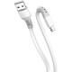 Дата кабель USB 2.0 AM to USB-C 1.0m 3A liquid silicone white ColorWay (CW-CBUC093-WT) Дата кабель USB 2.0 AM to USB-C 1.0m 3A liquid silicone white ColorWay (CW-CBUC093-WT)